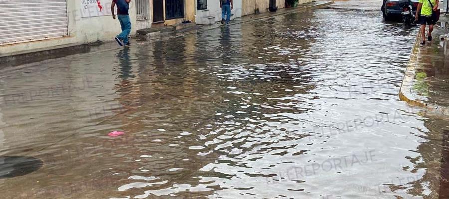 Reporta Protección Civil anegaciones menores en al menos 8 municipios