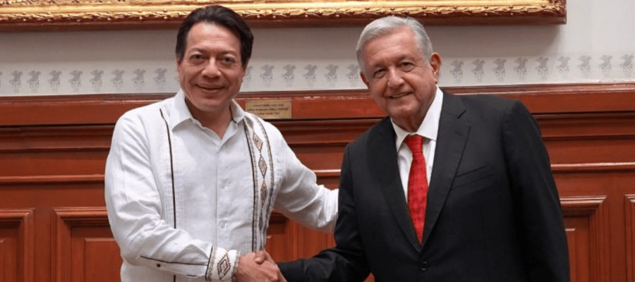 Informa Mario Delgado a AMLO de la renovación de las 32 Dirigencias estatales de Morena