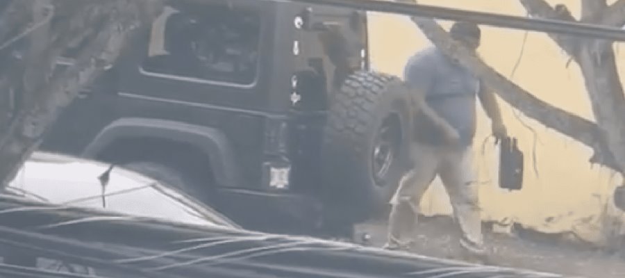 Captan a taxista cristaleando camioneta en Villahermosa; SSPC lo detiene con lo robado