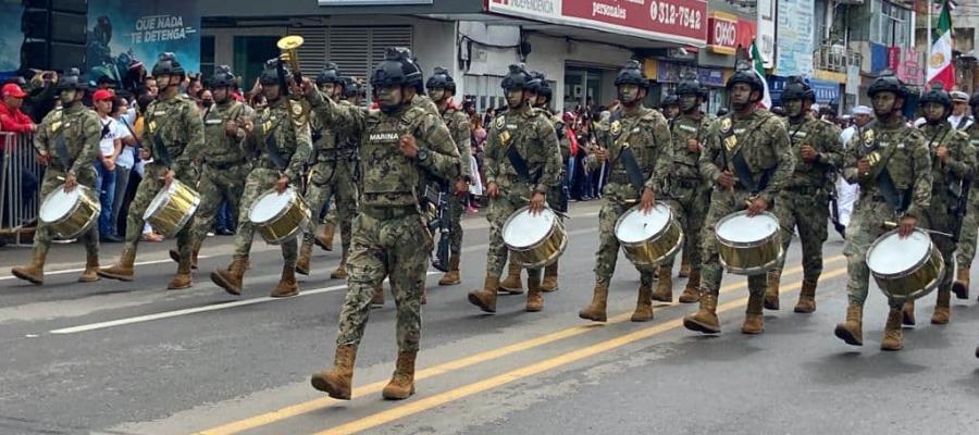 Desfilan en Tabasco conmemorando el 212 Aniversario del Inicio de la Independencia Desfilan en Tabasco conmemorando el 212 Aniversario del Inicio de la Independencia