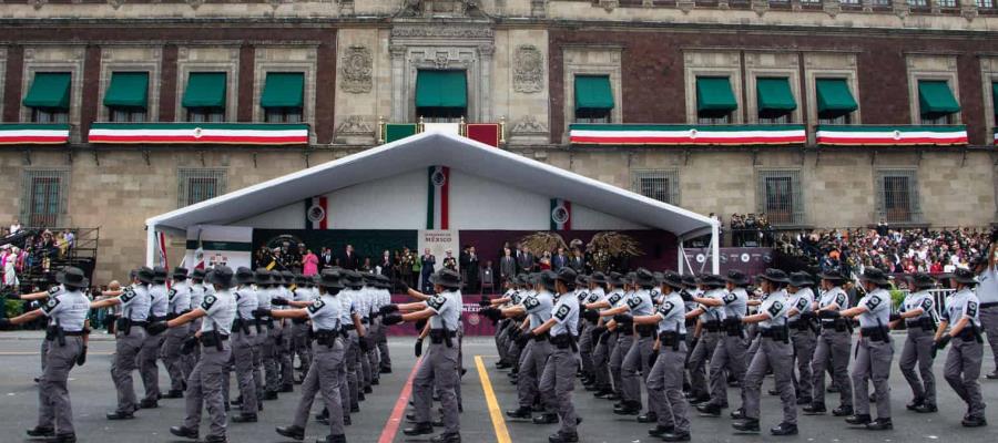 Guardia Nacional roba atención durante Desfile Cívico-Militar de la CDMX