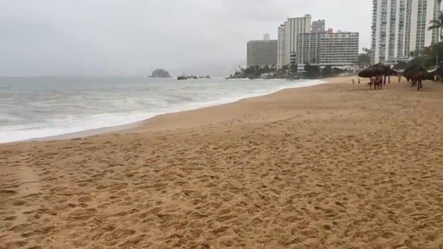 Depresión Tropical Lester toca tierra en costas de Guerrero: Conagua