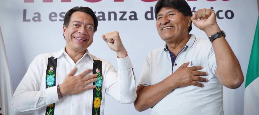 “Si fuera mexicano yo sería el primer militante de Morena”: Evo Morales