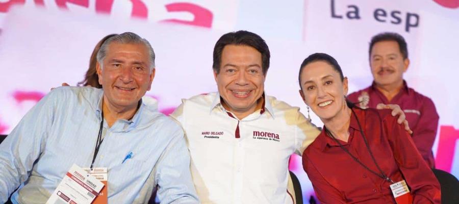 “Este proyecto de nación continuará por muchos años”, dice Adán Augusto tras asistir al Congreso de Morena 