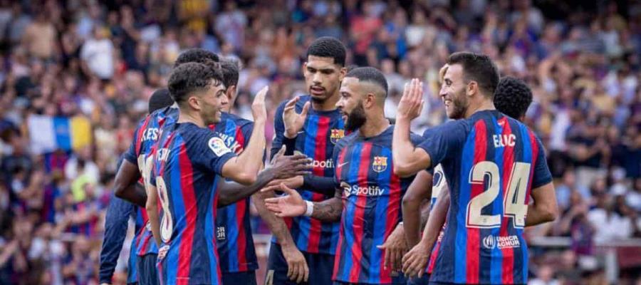 Tras golear al Elche, Barcelona es nuevo líder de LaLiga Tras golear al Elche, Barcelona es nuevo líder de LaLiga