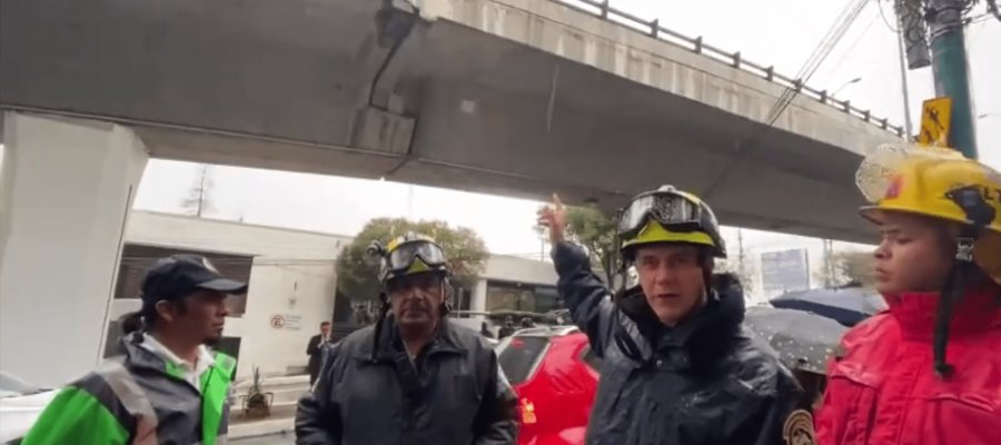 Cierran puentes en Huixquilucan y Cuajimalpa tras sufrir daños a causa del sismo