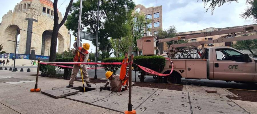 Sin luz 1.3 millones de usuarios en 5 estados del país tras sismo