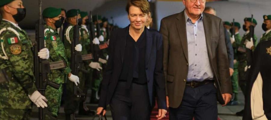 Frank-Walter Steinmeier, presidente de Alemania, llega a México; se reúne con AMLO y parte de su gabinete Frank-Walter Steinmeier, presidente de Alemania, llega a México; se reúne con AMLO y parte de su gabinete