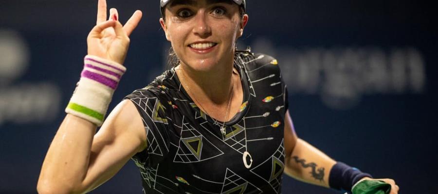 Fernanda Contreras vence a Sofia Kenin y avanza en Tokio