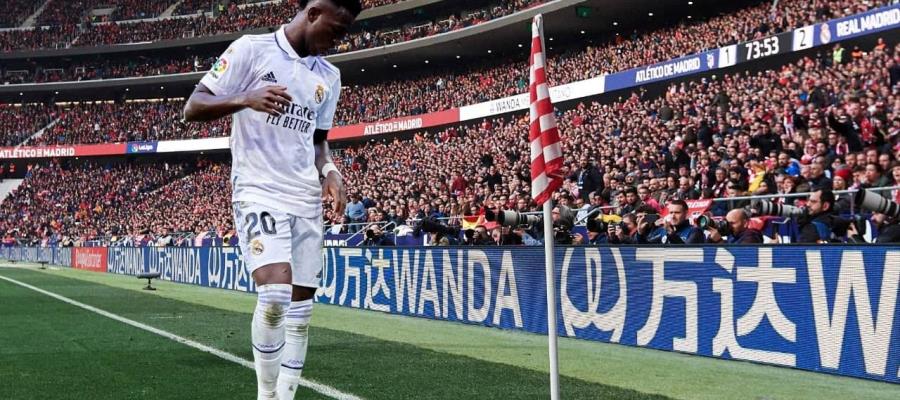 Atlético de Madrid condena cánticos racistas hacia Vinicius