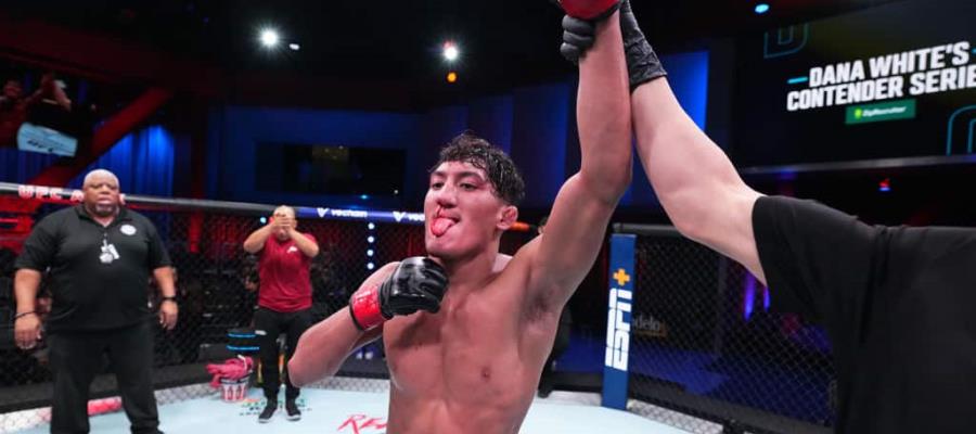 Mexicano es el peleador más joven en fichar para la UFC