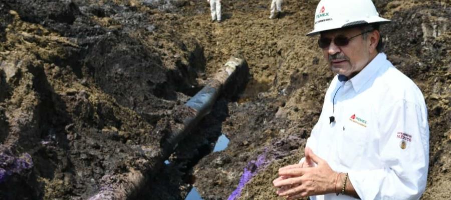 Inspecciona ORO trabajos de Pemex en zonas siniestradas en Huimanguillo y Comalcalco