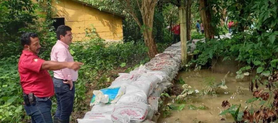Alerta PC de Jalapa que hay 17 comunidades en foco rojo de inundación