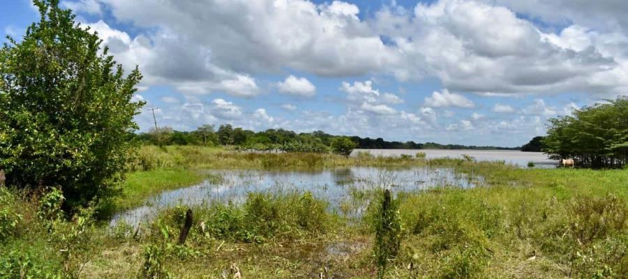 Comienza movilización preventiva de familias en Tenosique por incremento del Usumacinta