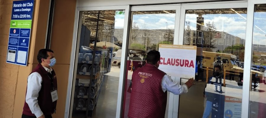 Profeco clausura y multa supermercado en Edomex por revisar tickets al salir