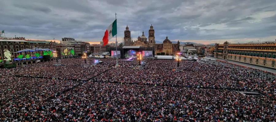 Grupo Firme enloquece a CDMX: reúne a 280 mil personas en el Zócalo