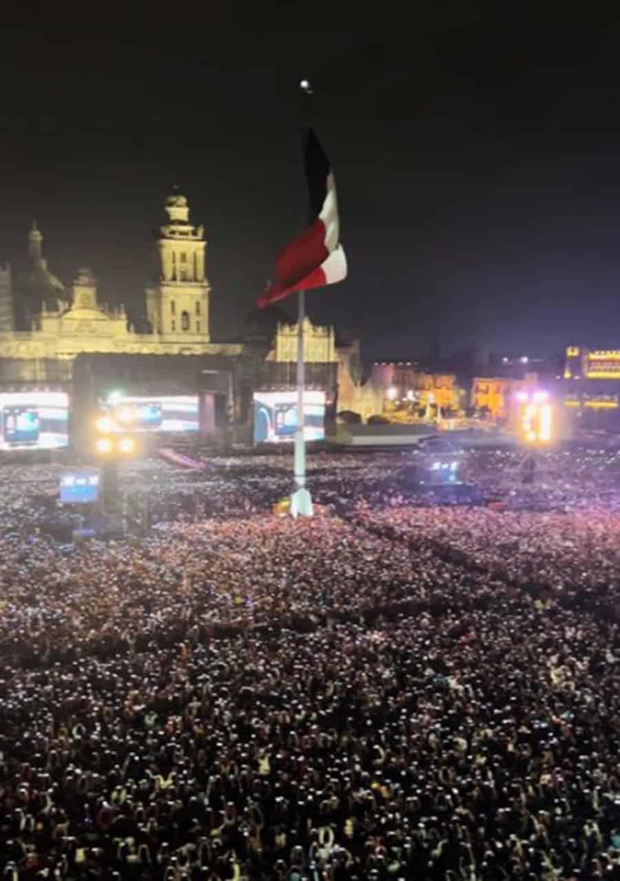 [VIDEO] Grupo Firme rompe récord en el Zócalo; desplaza a Chente y otras grandes estrellas