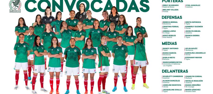 Lanzan convocatoria oficial de la Selección Mexicana Femenil para fecha FIFA Lanzan convocatoria oficial de la Selección Mexicana Femenil para fecha FIFA