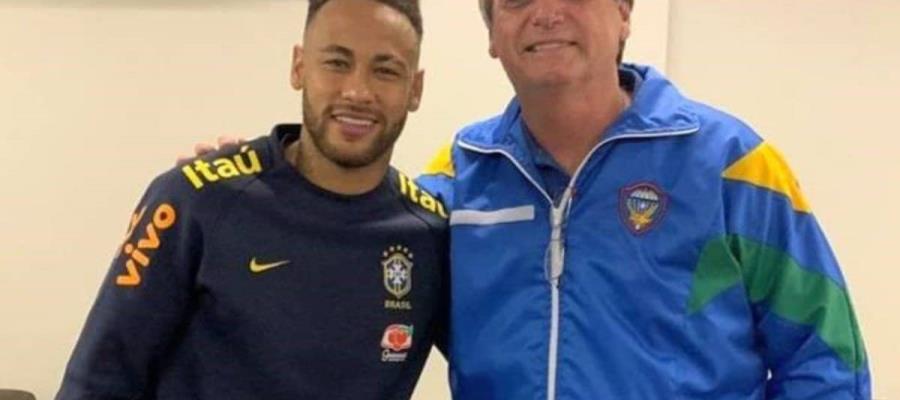 Critican a Neymar por apoyo a Bolsonaro; “hablan de democracia y me atacan”