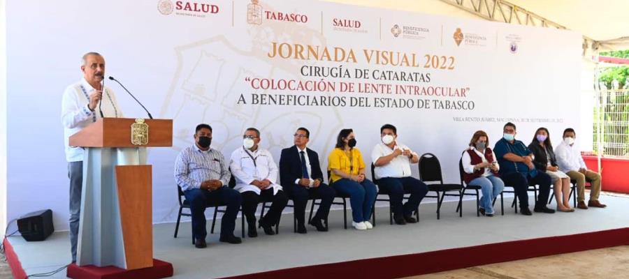 Pone en marcha Gobernador Merino jornada de cirugías de cataratas en Tabasco