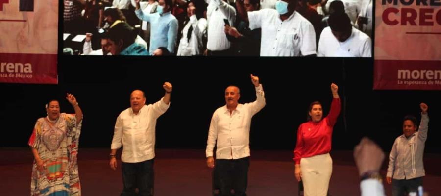 Festejan 11 años de Morena en Tabasco sin Grupo May Festejan 11 años de Morena en Tabasco sin Grupo May