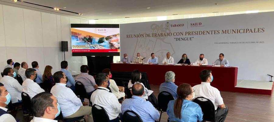 Presenta Salud programa intensivo de control y prevención del dengue a los 17 municipios