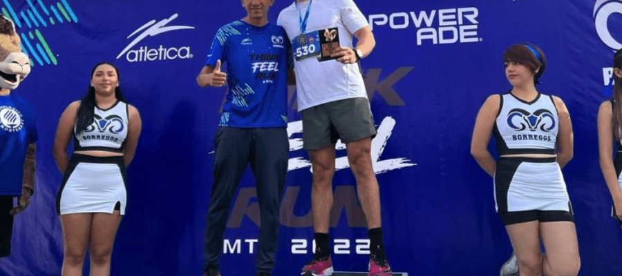 Tabasqueño gana carrera de 10K del Tec de Monterrey. Tabasqueño gana carrera de 10K del Tec de Monterrey.