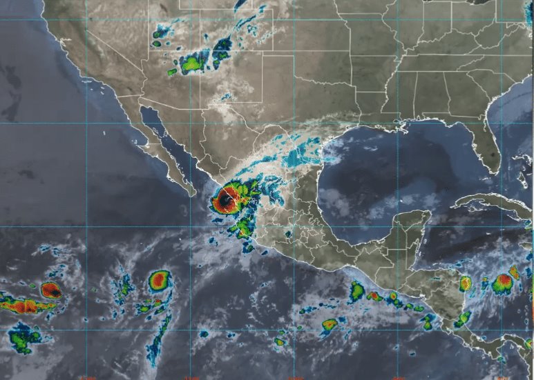 Orlene impactará hoy; ayer se degradó a huracán categoría 2 