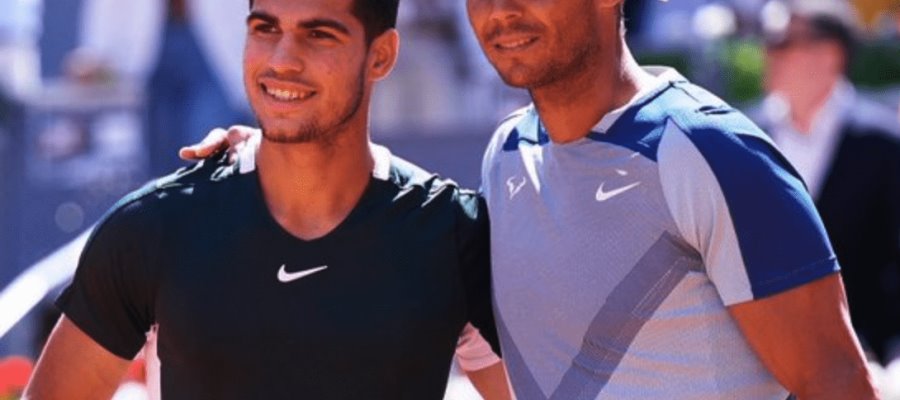 Alcaraz y Nadal, en la cima de la ATP