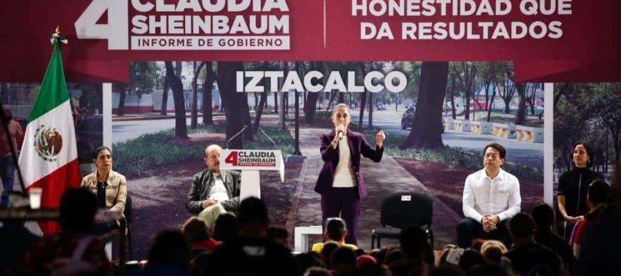 Reciben a Sheinbaum al grito de “¡Presidenta!”, en su inicio de gira por la CDMX Reciben a Sheinbaum al grito de “¡Presidenta!”, en su inicio de gira por la CDMX