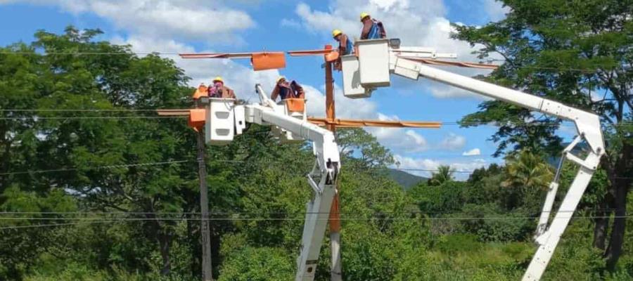 Orlene dejó sin luz a 53 mil usuarios: CFE