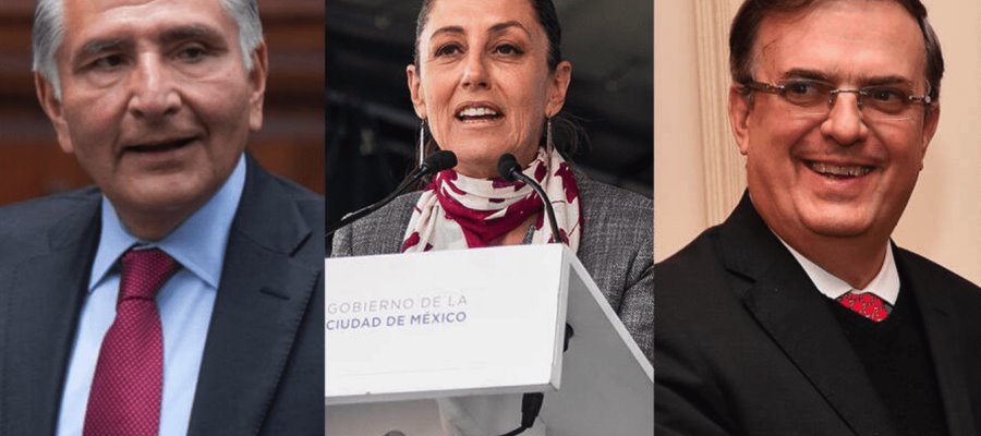 Reitera AMLO que Sheinbaum, Ebrard y Adán Augusto son sus hermanos, al felicitar al canciller por su cumpleaños