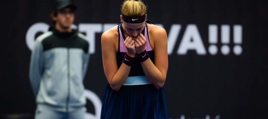 Petra Kvitova avanza a los cuartos del WTA 500 de Ostrova, al eliminar a la 2 del mundo