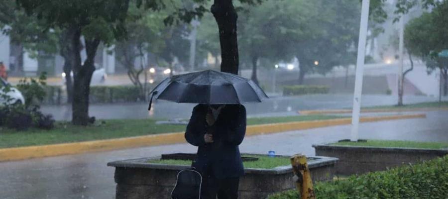 Lluvias muy fuertes con puntuales intensas se esperan para este viernes en Tabasco