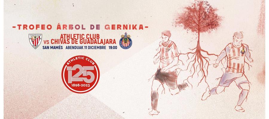 Chivas disputará trofeo Árbol de Gernika ante el Athletic Club