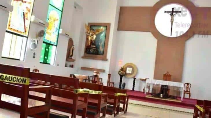 Llama Diócesis de Tabasco a mantener uso de cubrebocas en ermitas poco ventiladas Llama Diócesis de Tabasco a mantener uso de cubrebocas en ermitas poco ventiladas