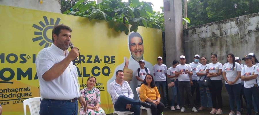 Se destapa el “Toro” Grappin; buscará la alcaldía de Comalcalco