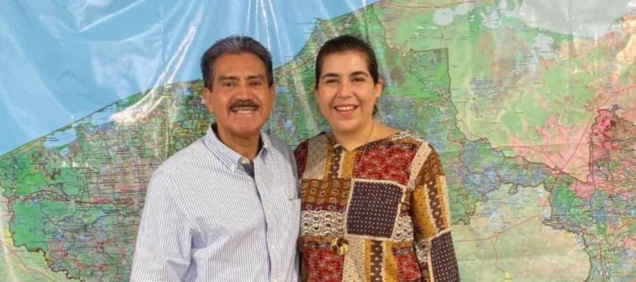 Reaparece Evaristo Hernández en reunión con la dirigente estatal de Morena