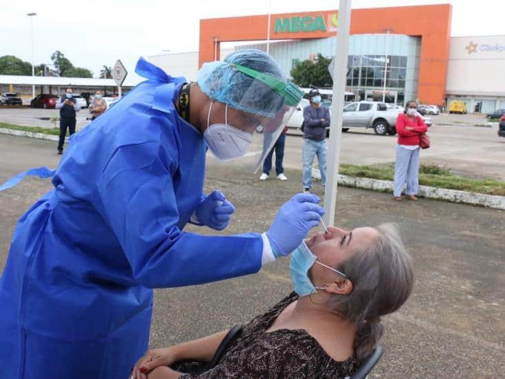 Sigue incremento de contagios de COVID en Tabasco