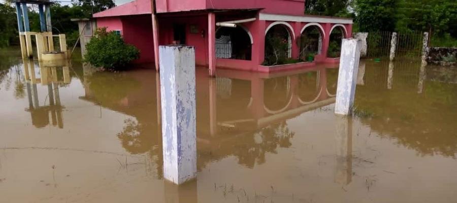 Río de La Sierra va en descenso, pero sigue la alerta: Protección Civil Jalapa