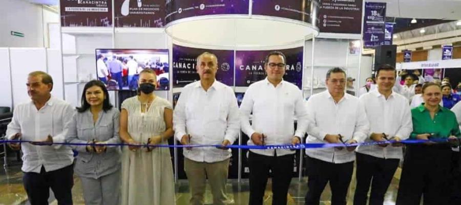 Retorna a Tabasco de manera presencial la Expo Canacintra tras pandemia de COVID