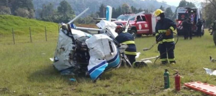 Desplome de avioneta en Valle de Bravo, Edomex, deja un muerto