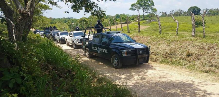 Desarticulan banda de presuntos delincuentes en Macuspana