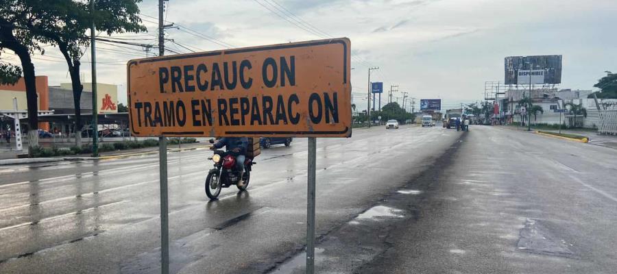 ¡ATENCIÓN! Inician trabajos para adecuar carriles de prolongación de Mina y agilizar tráfico en Universidad