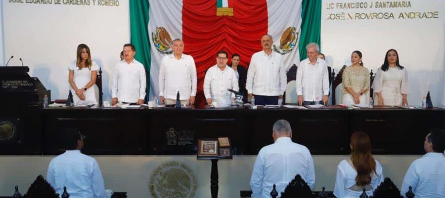 Congreso tabasqueño hace historia, dice Adán Augusto al socializar minuta sobre Fuerzas Armadas Congreso tabasqueño hace historia, dice Adán Augusto al socializar minuta sobre Fuerzas Armadas