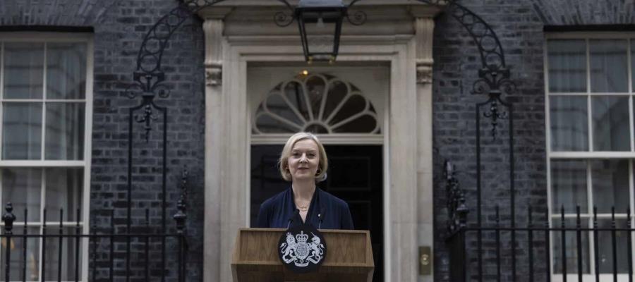 A 45 días de su nombramiento, Liz Truss renuncia como primera ministra de Reino Unido