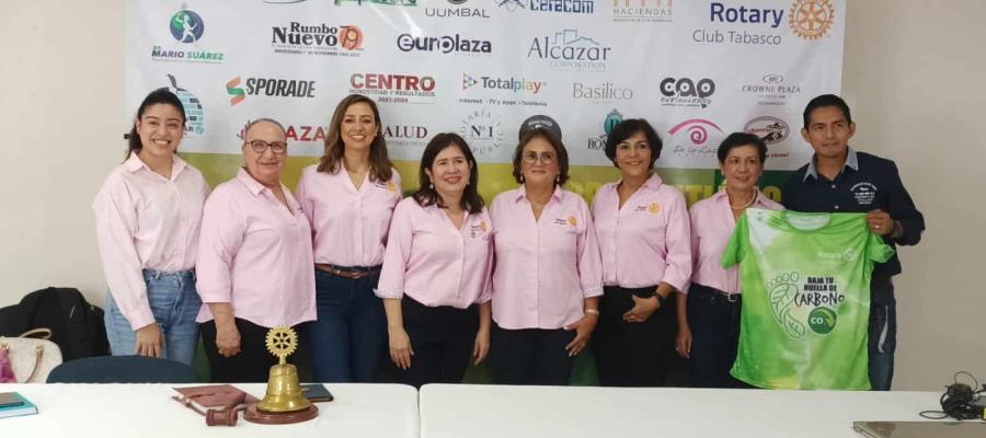 5ta Carrera del Club Rotary de Tabasco; ayudando al medio ambiente