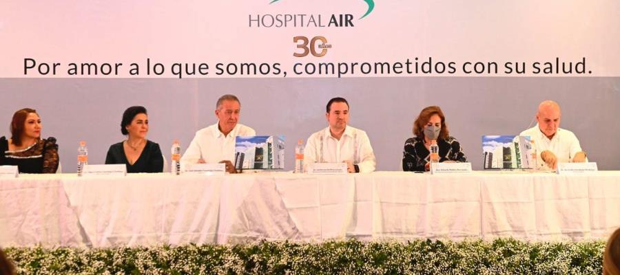 Con libro conmemorativo Hospital Air celebra sus 30 años de creación