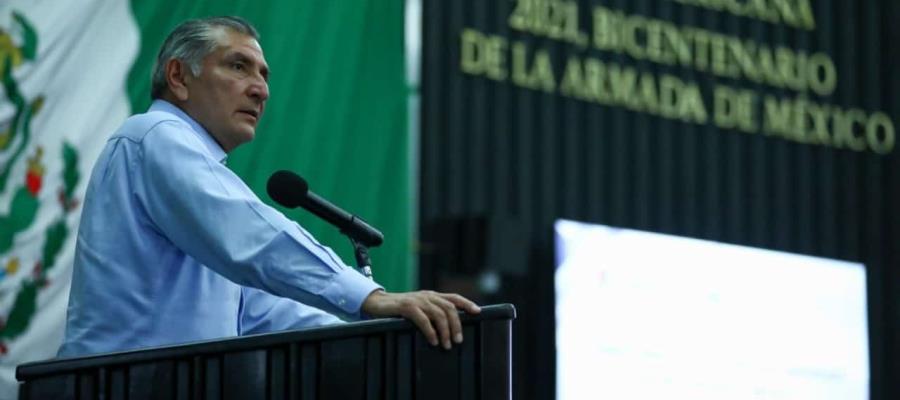 Adán Augusto no cancelará visitas a Congresos, ante desinformación sobre reforma