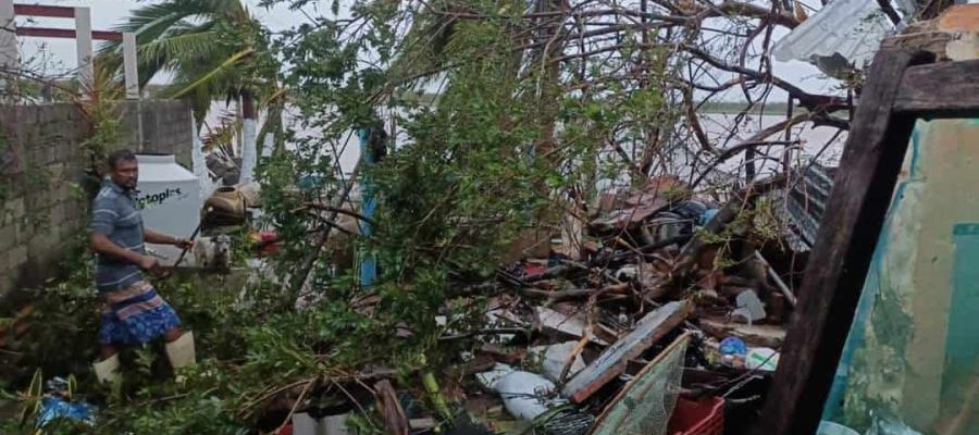 Roslyn impacta en Nayarit; deja 2 muertos y severos daños
